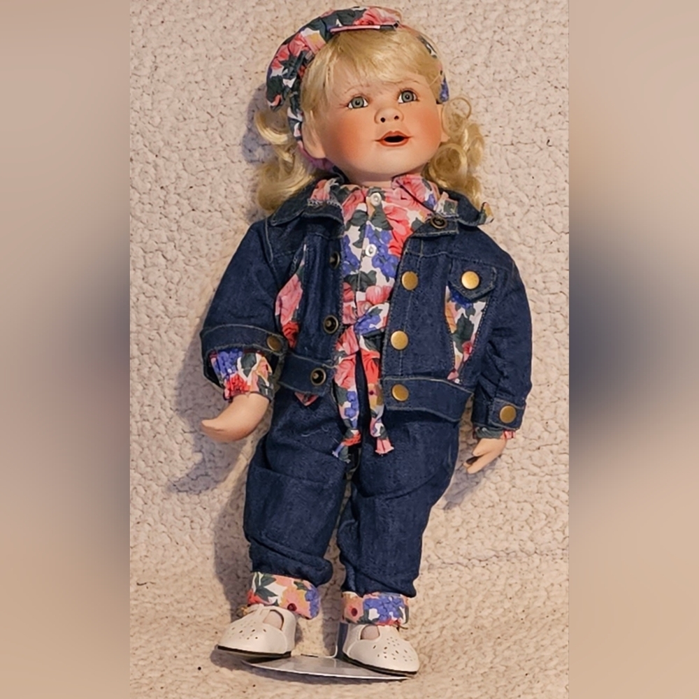 Miss Priss Vintage Porcelain Doll